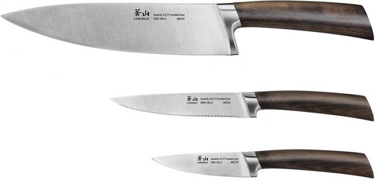 Cangshan A Series 61901 Swedish Steel Forged 3-Piece Starter Knife Set Review