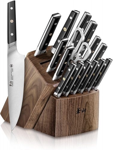 Cangshan TC Series Steel Forged 17-Piece Knife Block Set Review