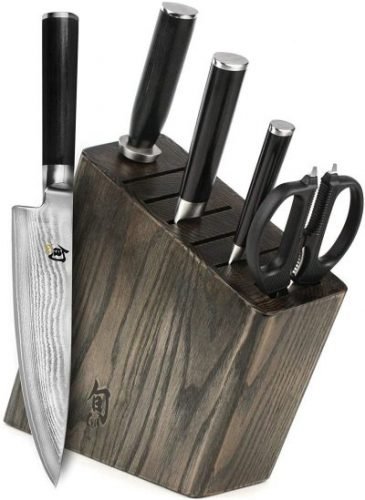 Shun Classic 6-piece Slim Knife Block Set