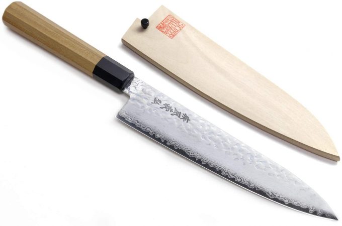 Yoshihiro VG-10 Damascus Gyuto Japanese Chefs Knife