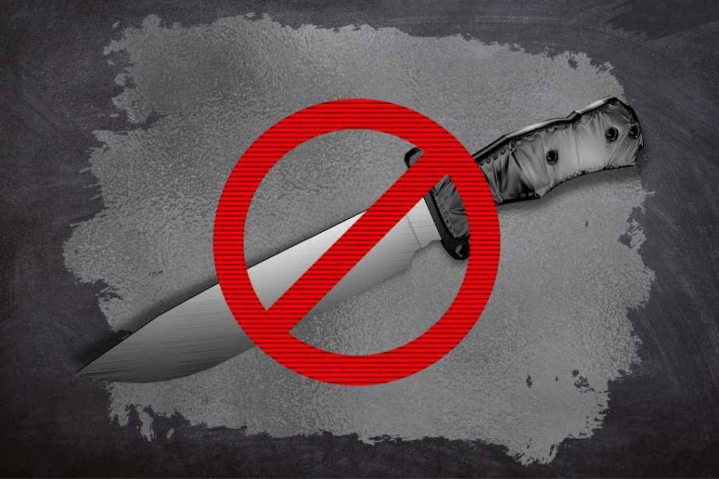 Countries that Banned Ballistic Knife